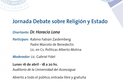 Jornada de Debate: Religión y Estado | Un espacio de reflexión