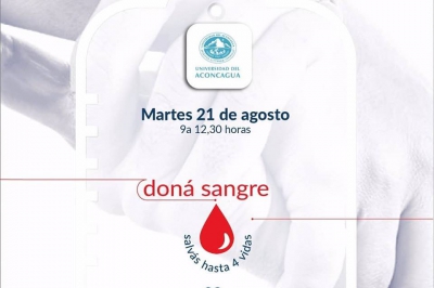 ¡Donando sangre salvás hasta 4 vidas!