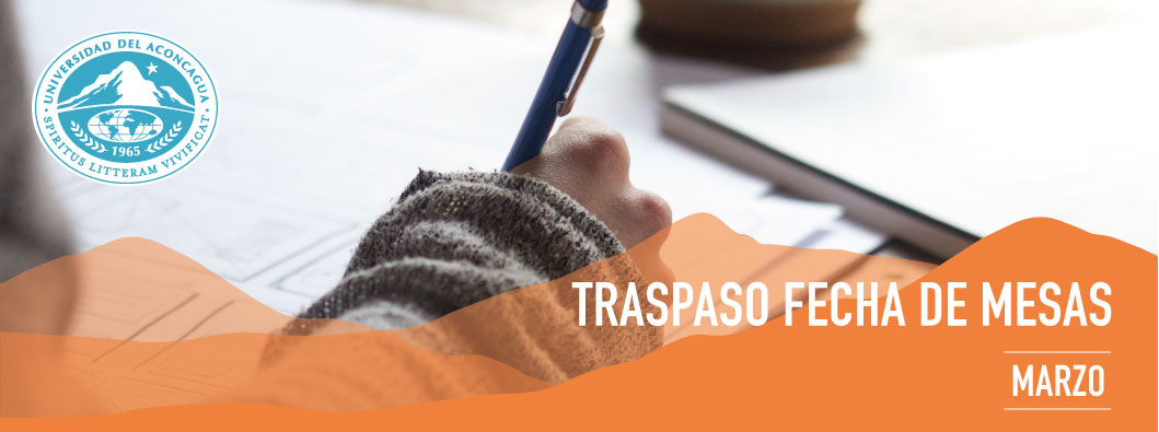 Cambio de Mesas Marzo