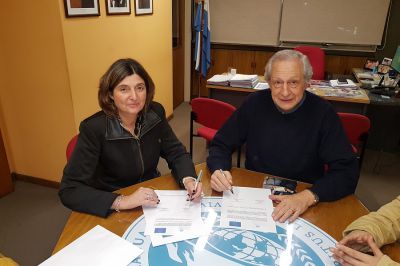 Firma de Convenio Asociación de Magistrados