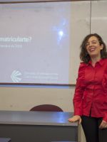 Visita del Consejo Profesional de Ciencias Económicas de Mendoza a los alumnos de la Facultad