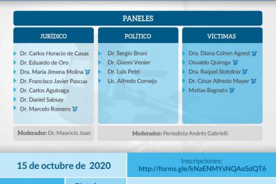 Foro Multidisciplinario sobre legalidad de la prisión perpetua