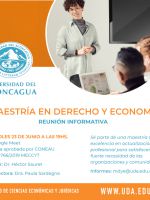 Reunión Informativa Maestría en Derecho y Economía