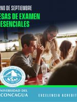 Mesas de Septiembre PRESENCIALES