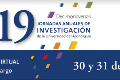 19nas. Jornadas Anuales de Investigación