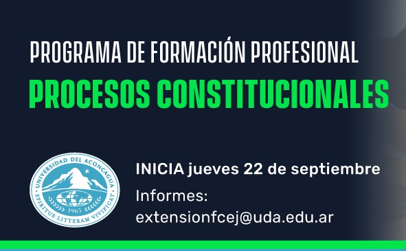 Programa de Formación Profesional en Procesos Constitucionales