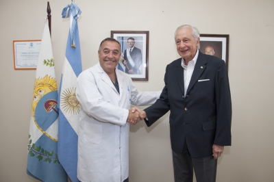 Firma de convenio junto al Hospital Pediátrico Humberto Notti