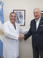 Firma de convenio junto al Hospital Pediátrico Humberto Notti